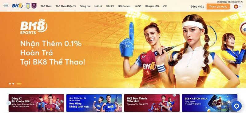 Sức hút của sân chơi cá cược BK8